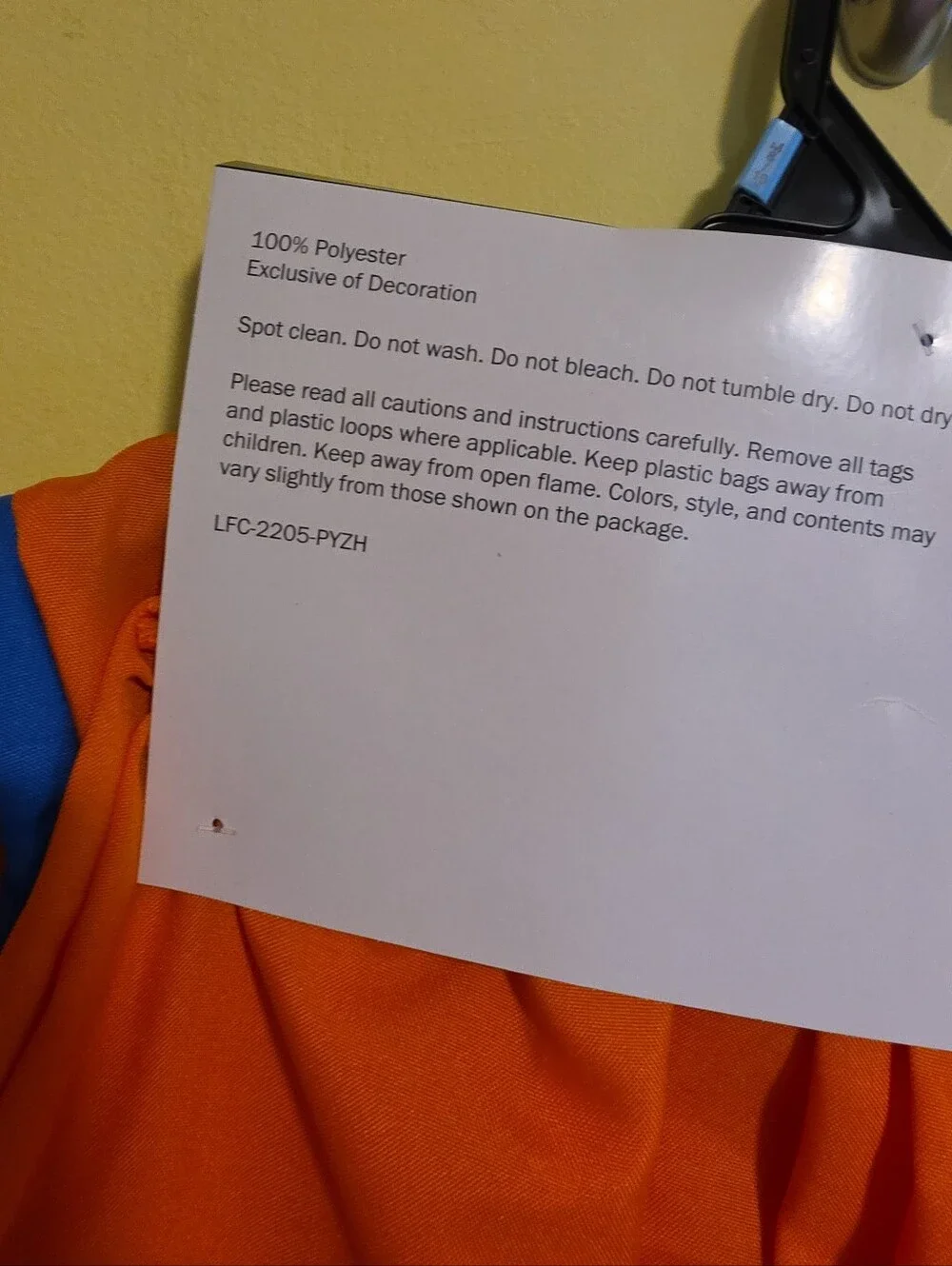 NWT NASA Astronaut Child Boy or Girl Size 8-10 Orange Jumpsuit Halloween Costume